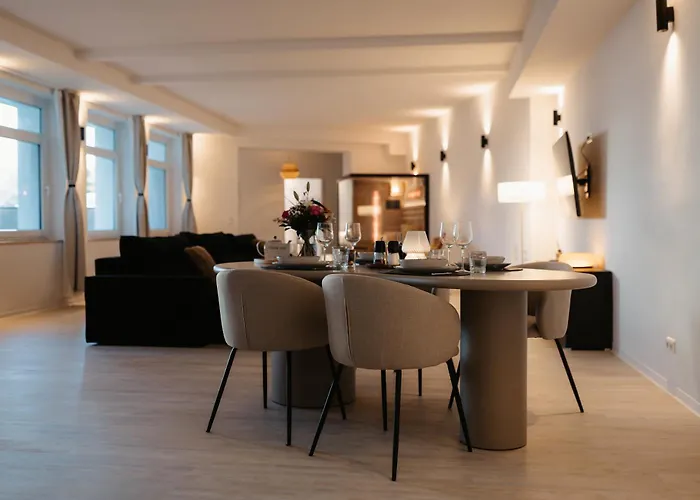 Lägenhet Barrierefreies Loft Am Bauhaus Museum *